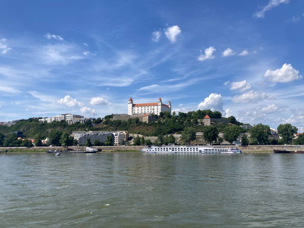 Die Burg von Bratislava.