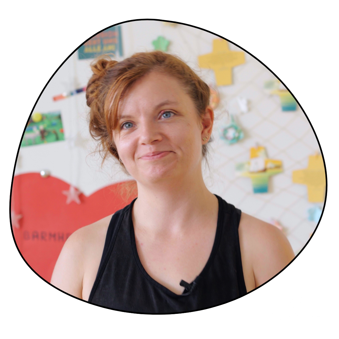 Portrait von Chiaras Kollegin Kerstin