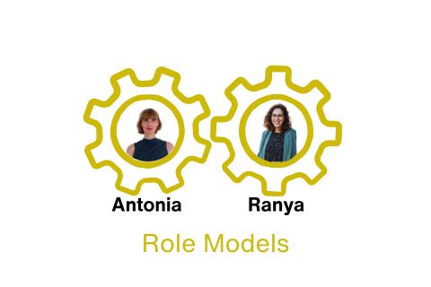 Auf dem Bild sind Antonia und Ranya zu sehen.
