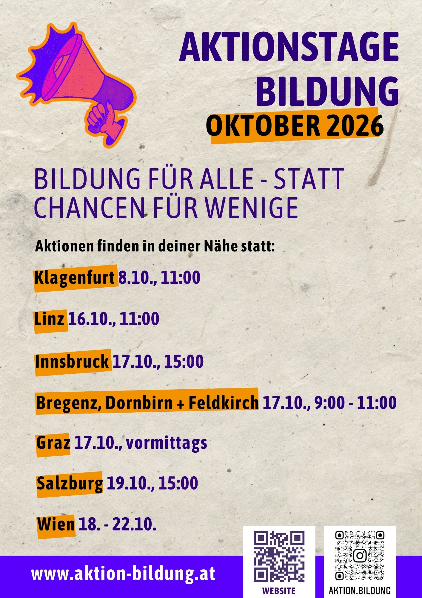 2026 oe weit Termine